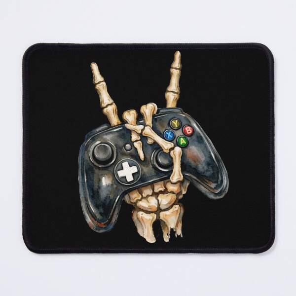 Item preview, Gamer Controller Skeleton Hand – Hardcore Gaming Design designed and sold by Avara-Creative.