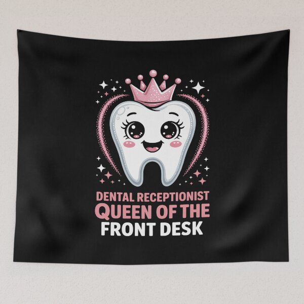 Item preview, Dental Receptionist Front Desk Dentistry Cute designed and sold by lilensgavadur.