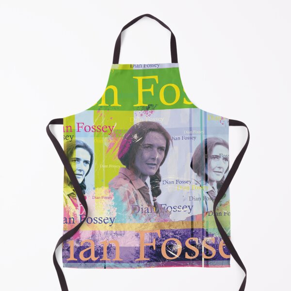 Item preview, Dian Fossey Portrait – A Tribute to the Gorilla Researcher designed and sold by Mauswohn.