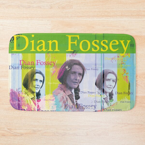 Item preview, Dian Fossey Portrait – A Tribute to the Gorilla Researcher designed and sold by Mauswohn.