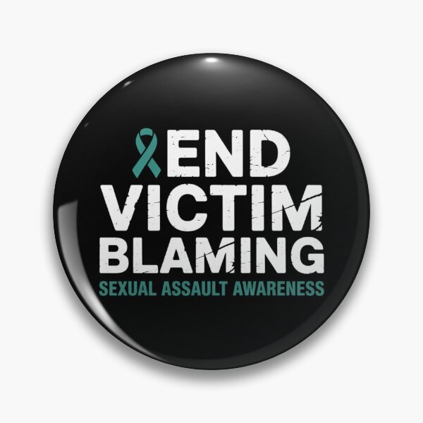 Item preview, End Victim Blaming Sexual Assault Awareness Month Ribbon designed and sold by gourpmerzihd.
