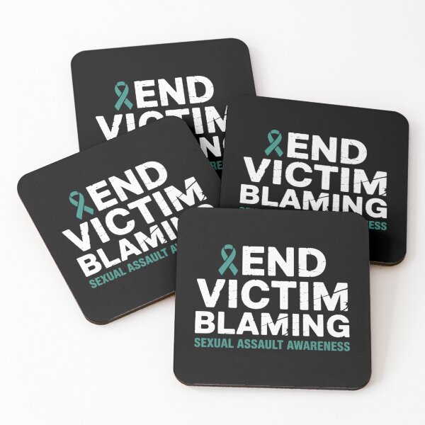 Item preview, End Victim Blaming Sexual Assault Awareness Month Ribbon designed and sold by gourpmerzihd.