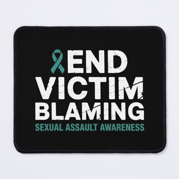 Item preview, End Victim Blaming Sexual Assault Awareness Month Ribbon designed and sold by gourpmerzihd.