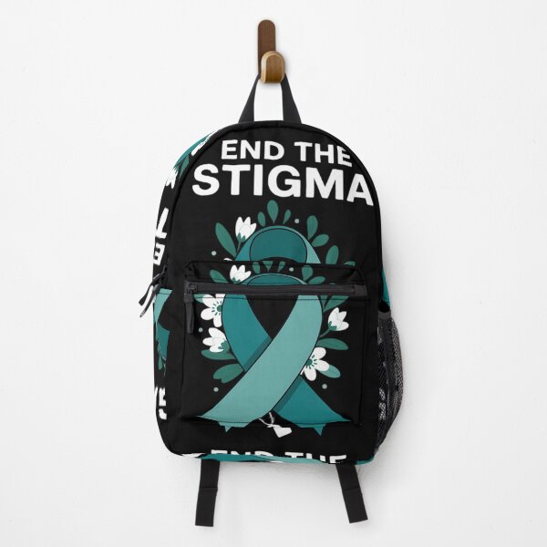 Item preview, End The Stigma Sexual Assault Awareness Month Teal Ribbon designed and sold by gourpmerzihd.