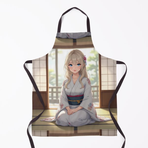 Item preview, Beautiful Anime Woman in a Kimono designed and sold by MiaRose85.