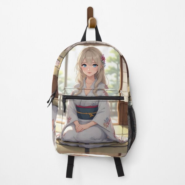 Item preview, Beautiful Anime Woman in a Kimono designed and sold by MiaRose85.