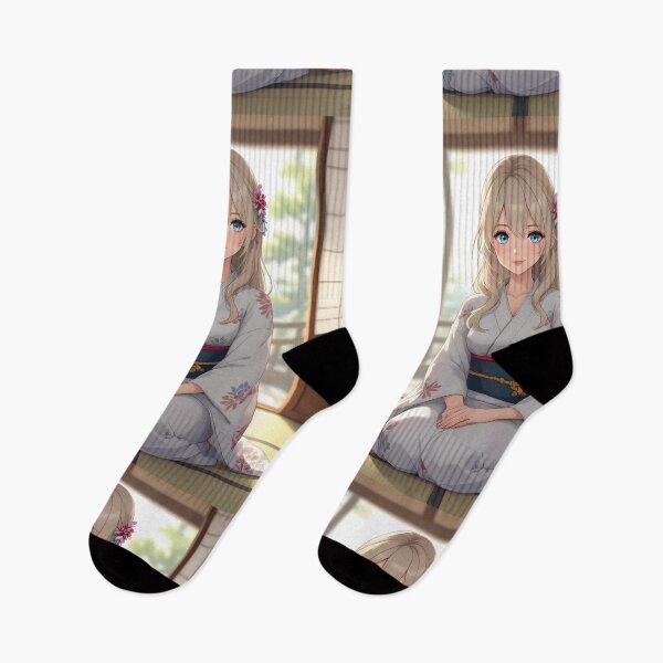 Item preview, Beautiful Anime Woman in a Kimono designed and sold by MiaRose85.