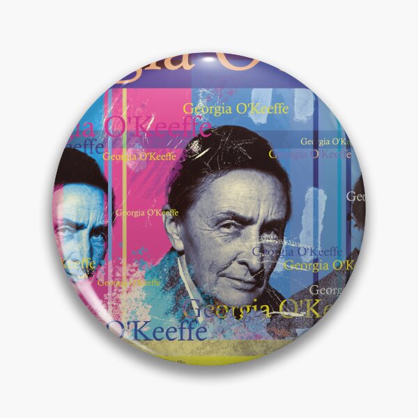 Item preview, Georgia O'Keeffe Portrait – Icon of Modern Art designed and sold by Mauswohn.