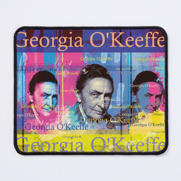 Item preview, Georgia O'Keeffe Portrait – Icon of Modern Art designed and sold by Mauswohn.