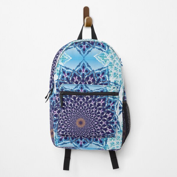 Item preview, Cool Blue Serenity Mandala designed and sold by OIL Pattern Design .