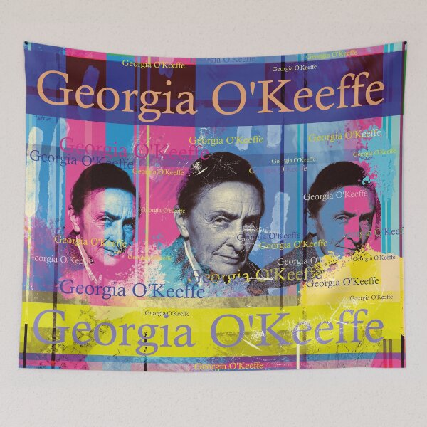 Item preview, Georgia O'Keeffe Portrait – Icon of Modern Art designed and sold by Mauswohn.
