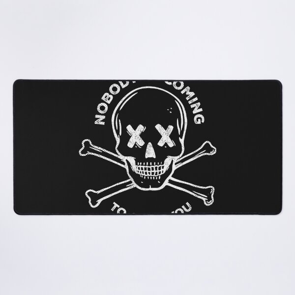 Item preview, Nobody is Coming to Save You Bodybuilder Skull Gym Trainer  designed and sold by KathieFaugh.
