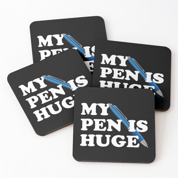 Item preview, My Pen Is Huge designed and sold by fusedtees.