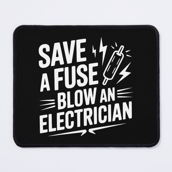 Item preview, Save a Fuse Blow an Electrician designed and sold by Frank Ring.