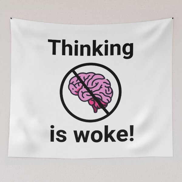 Item preview, Thinking is woke! designed and sold by Rachel the Artist .