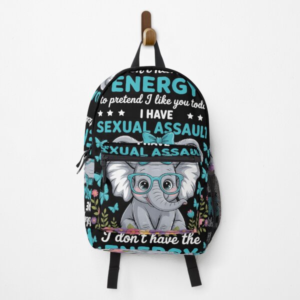 Item preview, Elephant I Have Sexual Assault Awareness designed and sold by gourpmerzihd.