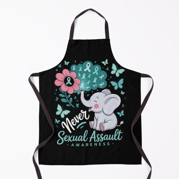 Item preview, Elephant Sexual Assault Awareness - Sexual Assault Ribbon designed and sold by gourpmerzihd.