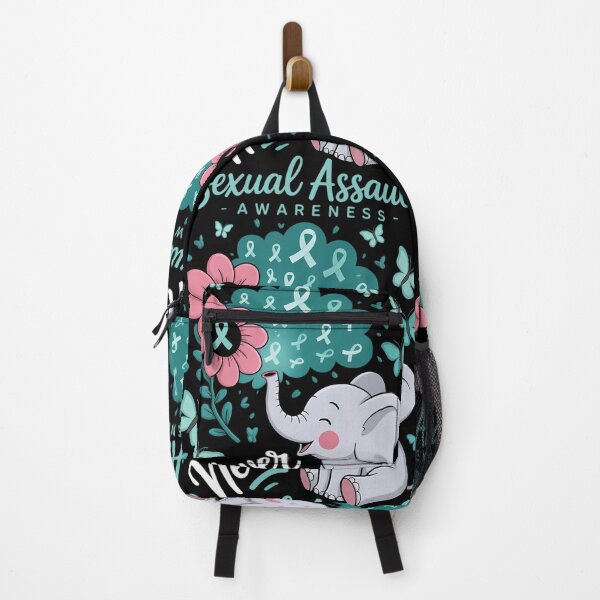 Item preview, Elephant Sexual Assault Awareness - Sexual Assault Ribbon designed and sold by gourpmerzihd.