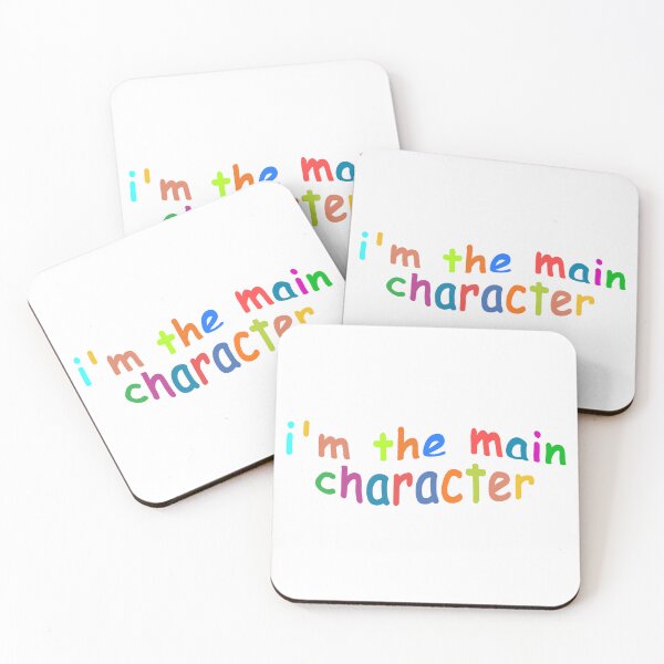 Item preview, i'm the main character designed and sold by the-craft-shop.