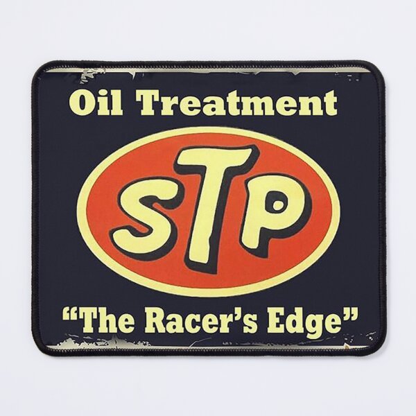 Item preview, Vintage Sign: STP Oil Treatment designed and sold by WhiteShirtGuy.