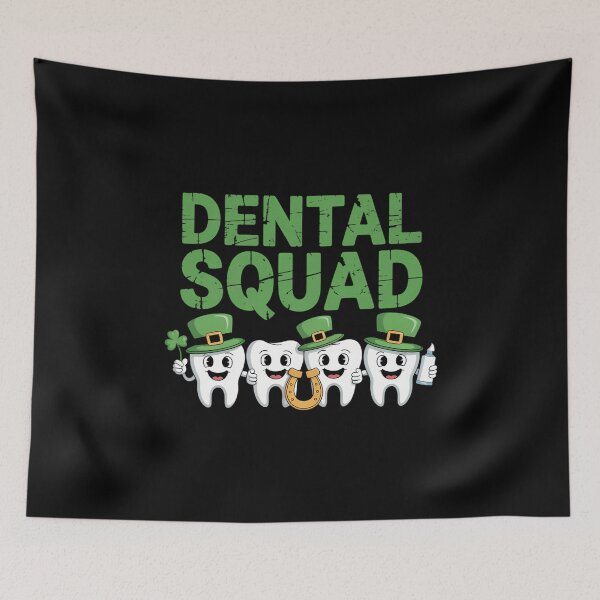 Item preview, Dental Squad Leprechaun St Patricks Day Dentist designed and sold by lilensgavadur.