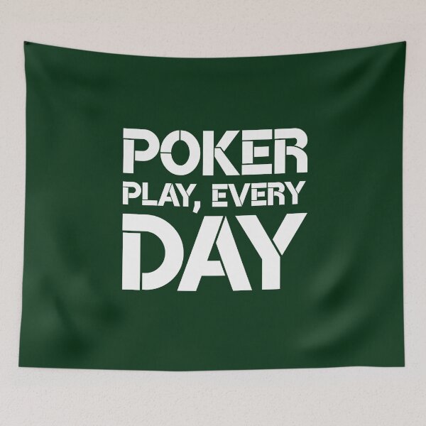 Item preview, Poker Play, Every Day designed and sold by Doodle-Bloom.