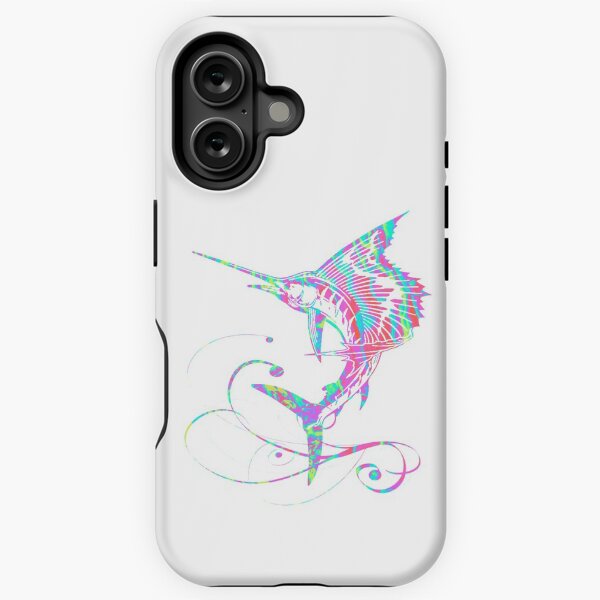 Vista previa del artículo con la obra «Bastante en pez vela rosa», diseñado y vendido por jenncapo.