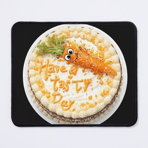 Item preview, Have a tasty day with Carrot Cake designed and sold by Mosogoloso.