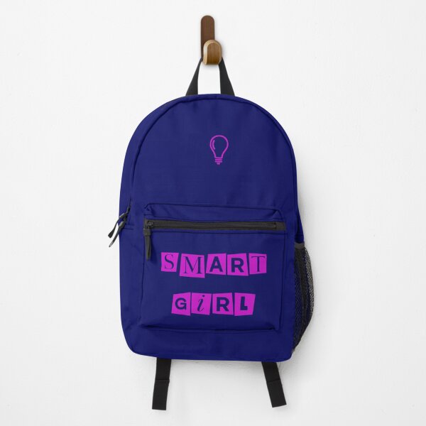 Item preview, Smart Girl  Fuxia (on Dark Blue) designed and sold by airydesign.