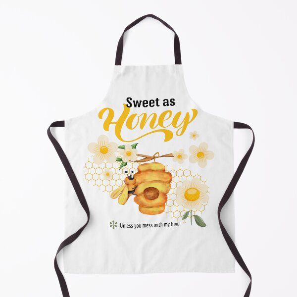 Item preview, Sweet as Honey Unless You Mess with My Hive - Funny Bee Beekeeper Pun designed and sold by SunandShade.