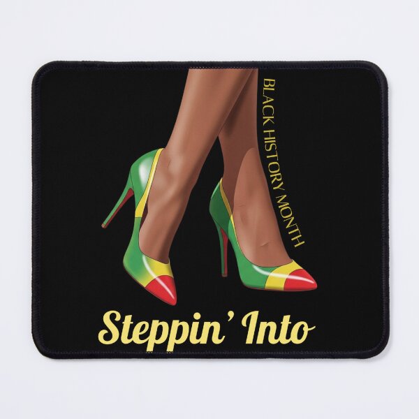 Item preview, Steppin Into Black History Month Stylish Afro Pride Design designed and sold by ArtFromBeyond.