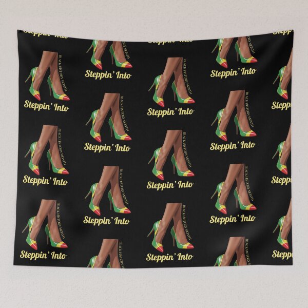 Item preview, Steppin Into Black History Month Stylish Afro Pride Design  designed and sold by ArtFromBeyond.