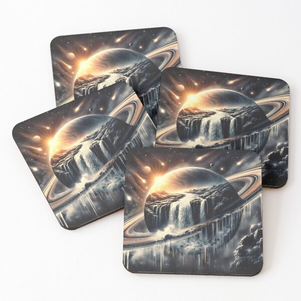 Item preview, Saturn Fall, Ai Generated Art  designed and sold by ACC .