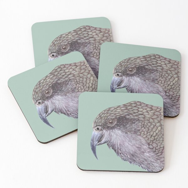 Item preview, Kea fine art watercolour style designed and sold by art-elodie-g.