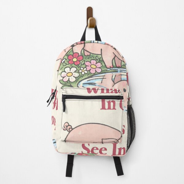 Item preview, Pigs Reflection Inspirational Art designed and sold by Matinez Pink.