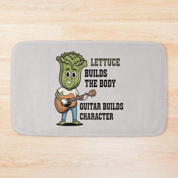 Item preview, Lettuce Playing the Guitar - National Guitar Day designed and sold by Art-Arcade6.