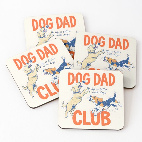 Item preview, Dog Dad Club Active Pups designed and sold by Matinez Pink.