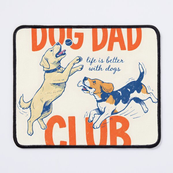 Item preview, Dog Dad Club Active Pups designed and sold by Matinez Pink.