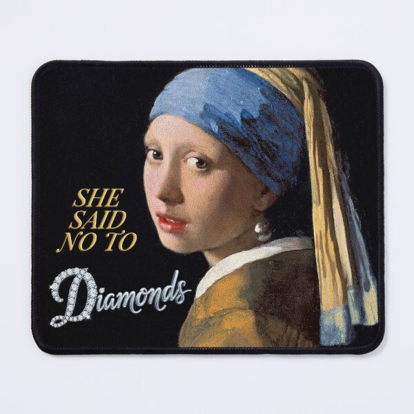 Item preview, She Said No to Diamonds designed and sold by Art & Coffee.