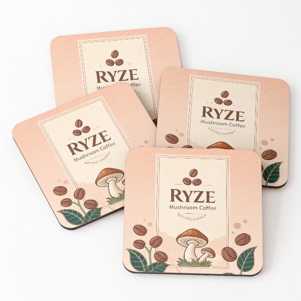 Item preview, Ryze mushroom coffee designed and sold by AhArtMe.