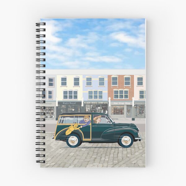 Item preview, Black coloured Morris Minor Traveller – and flying Teddy! designed and sold by Bigs66.