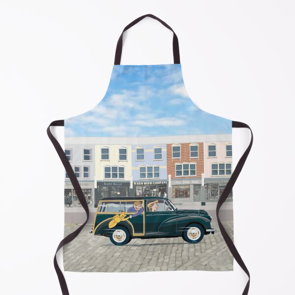 Item preview, Black coloured Morris Minor Traveller – and flying Teddy! designed and sold by Bigs66.