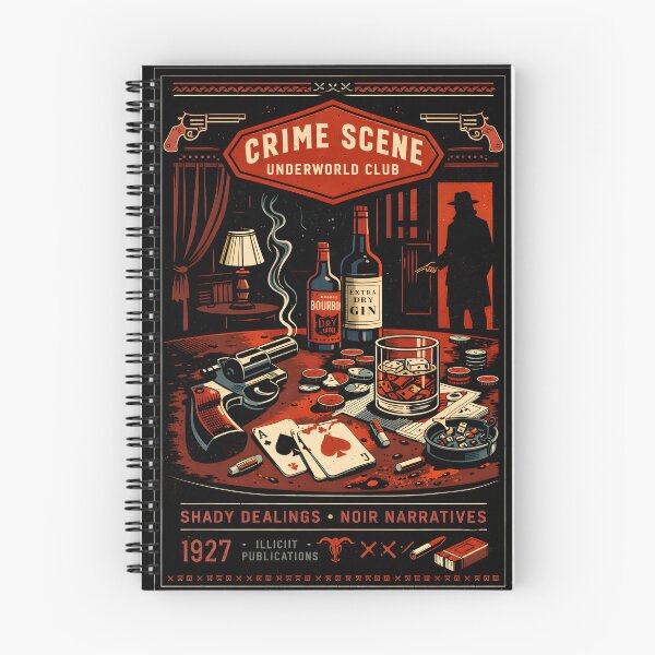 Item preview, Crime Scene: Underworld Club Noir designed and sold by Matinez Pink.