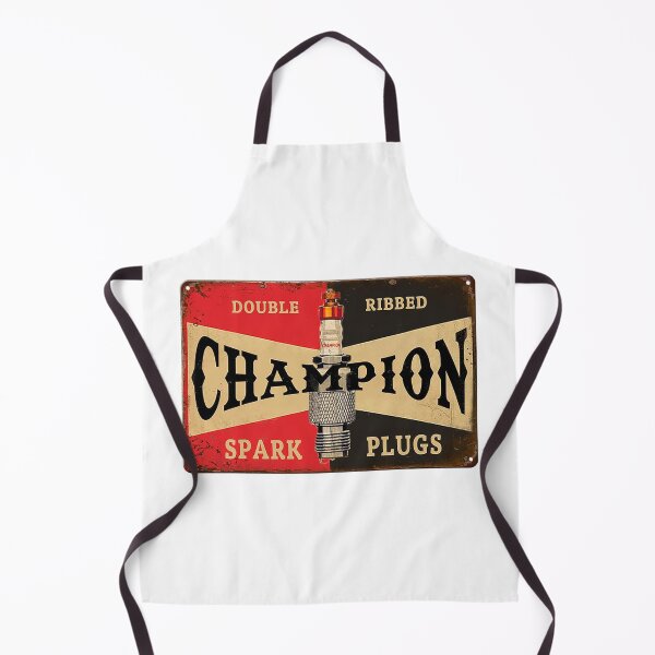 Item preview, Vintage Sign: Champion Spark Plugs designed and sold by WhiteShirtGuy.