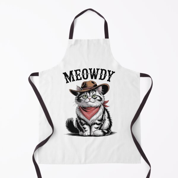 Item preview, Meowdy Cat Cowboy Western Cat Lady Cat Dad designed and sold by angolinnArt.