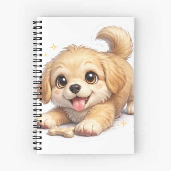 Item preview,  Dog 3D Cute Kawaii 3D Cartoon Art designed and sold by MiniPrintMagic.