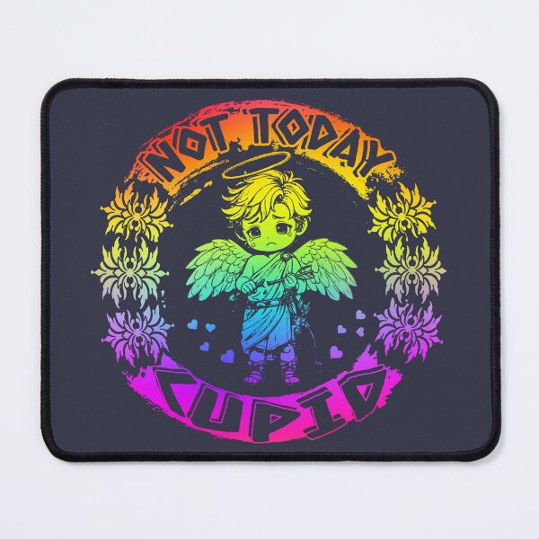 Item preview, Not Today Cupid Cute Christian Valentine Humor Bible Love | rainbow color designed and sold by ZechJohnRB.
