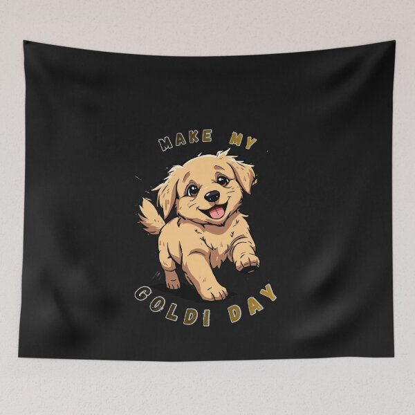 Item preview, Make My Goldi Day. National Day Of Golden Retriever. designed and sold by Mosogoloso.