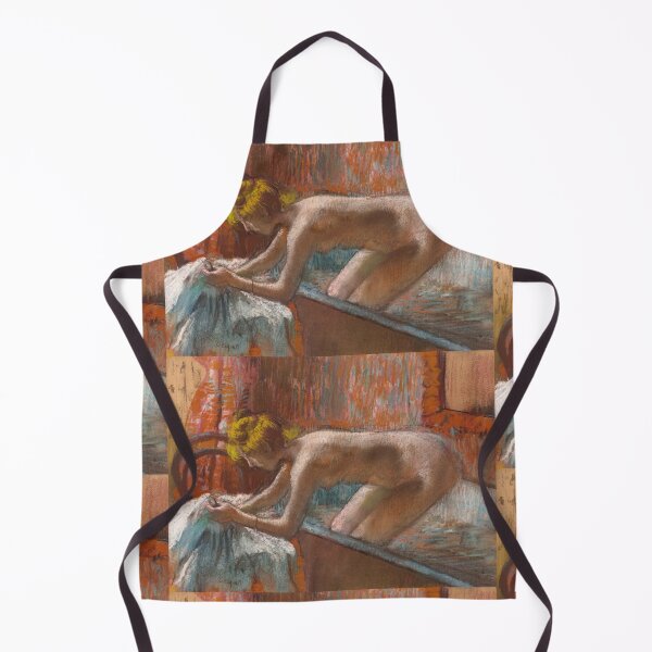 Item preview, Femme Sortant Du Bain by Edgar Degas: Intimate Impressionist Bathroom Scene designed and sold by artofuniverse.