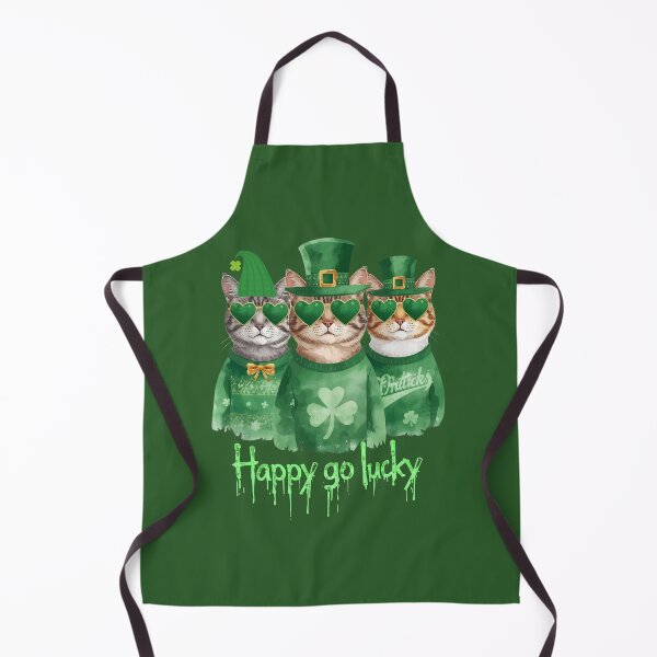 Item preview, HAPPY GO LUCKY ST. PATRICK'S CATS designed and sold by BKDIGITALSHOP.